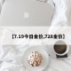 【7.19今日金价,728金价】