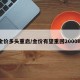 金价多头重启/金价有望重回2000吗