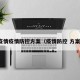 疫情疫情防控方案（疫情防控 方案）