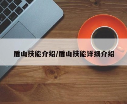 盾山技能介绍/盾山技能详细介绍